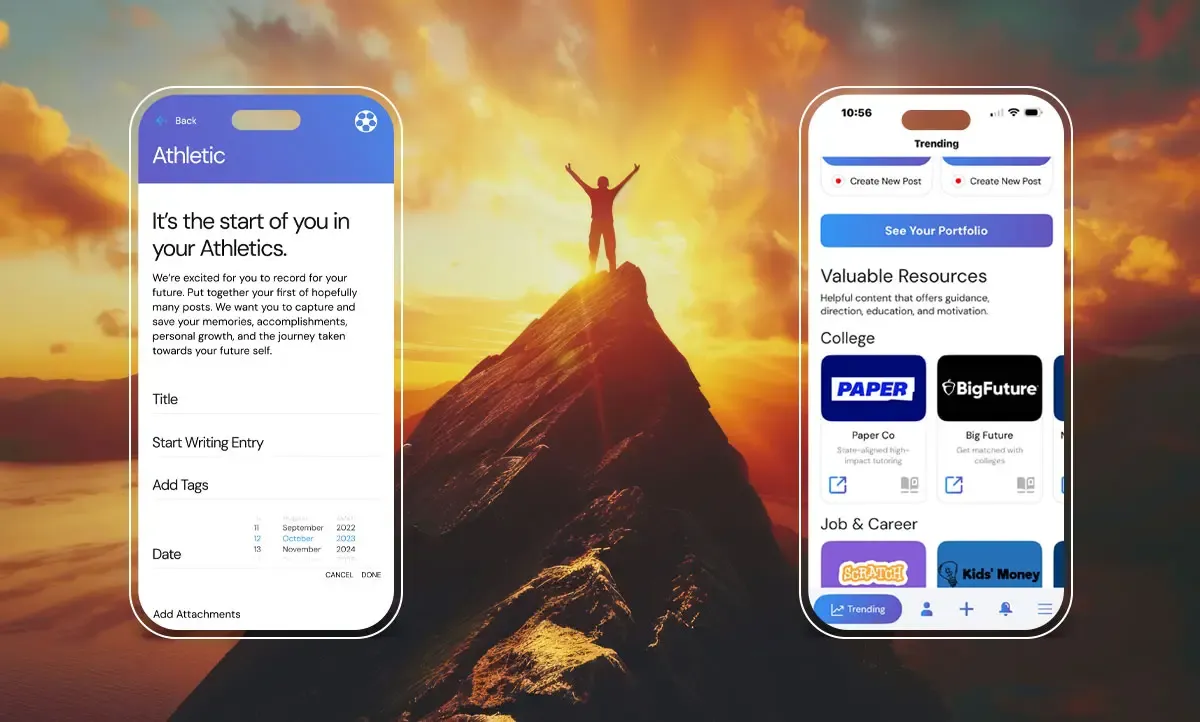 Visual journey image